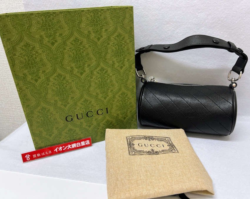 GUCCI グッチ　ブロンディー　レザー　ショルダーバッグ　黒