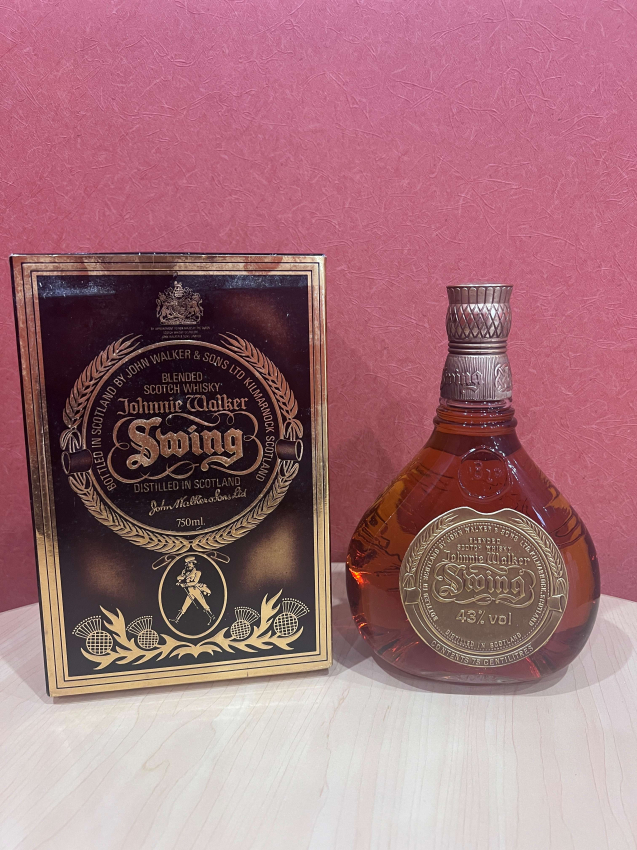 JOHNNIE WALKER (ジョニーウォーカー) スウィング 金キャップ スコッチ 750ml 43％ 未開栓