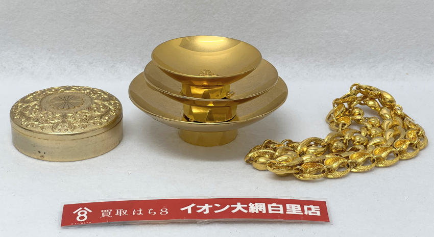 メッキ製品 アクセサリー ジュエリー 小物 置物