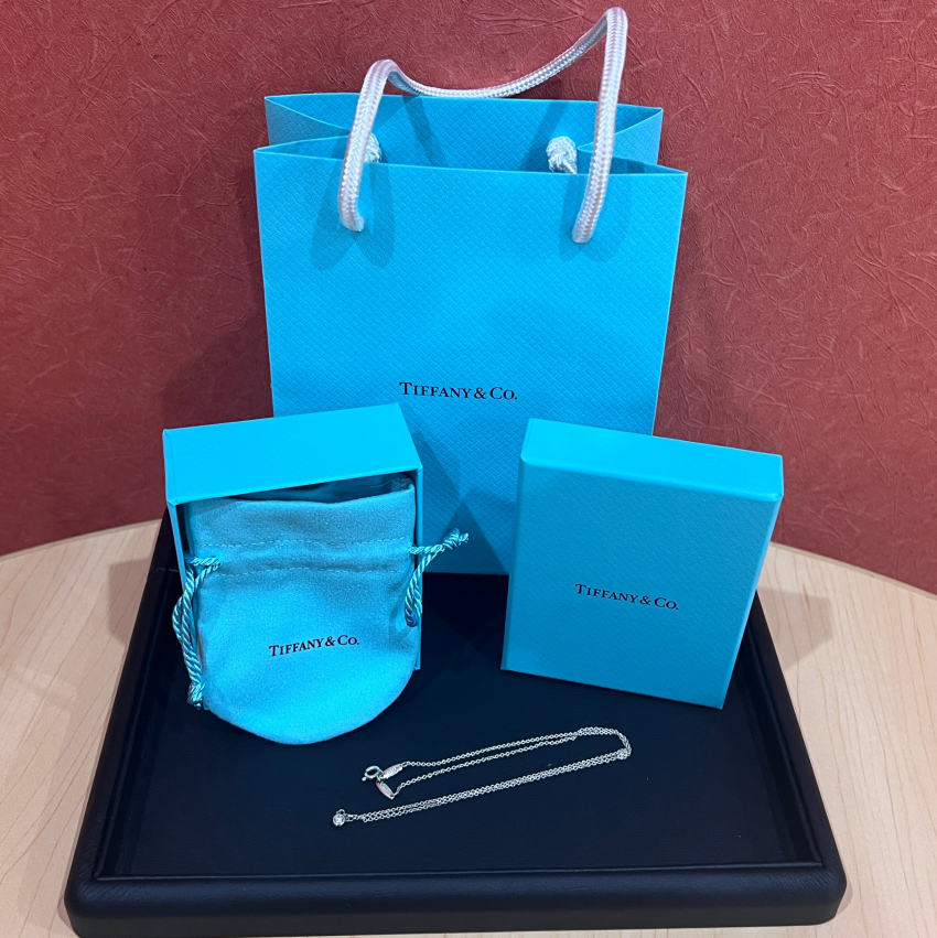 TIFFANY　ティファニー　ネックレス　バイザヤード　Ag　925　ダイヤモンド
