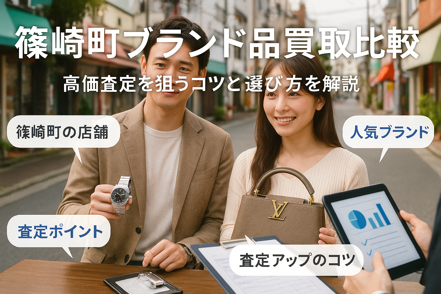 篠崎町におけるブランド品買取の高価査定のコツがわかるガイド