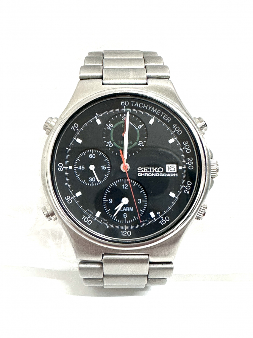 SEIKO セイコー スピードマスター 7T42-6A10 クロノグラフ デイト