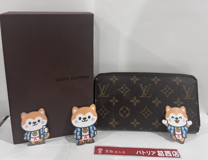ルイ・ヴィトン　モノグラム　ジッピーウォレット　LOUIS　VUITTON　財布