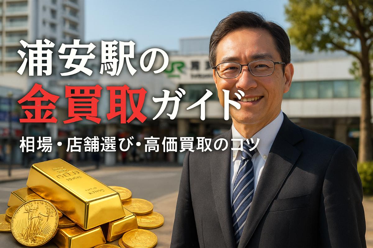 浦安駅で金買取の相場や店舗選び方を専門家が解説！高価買取のコツと信頼できる業者比較