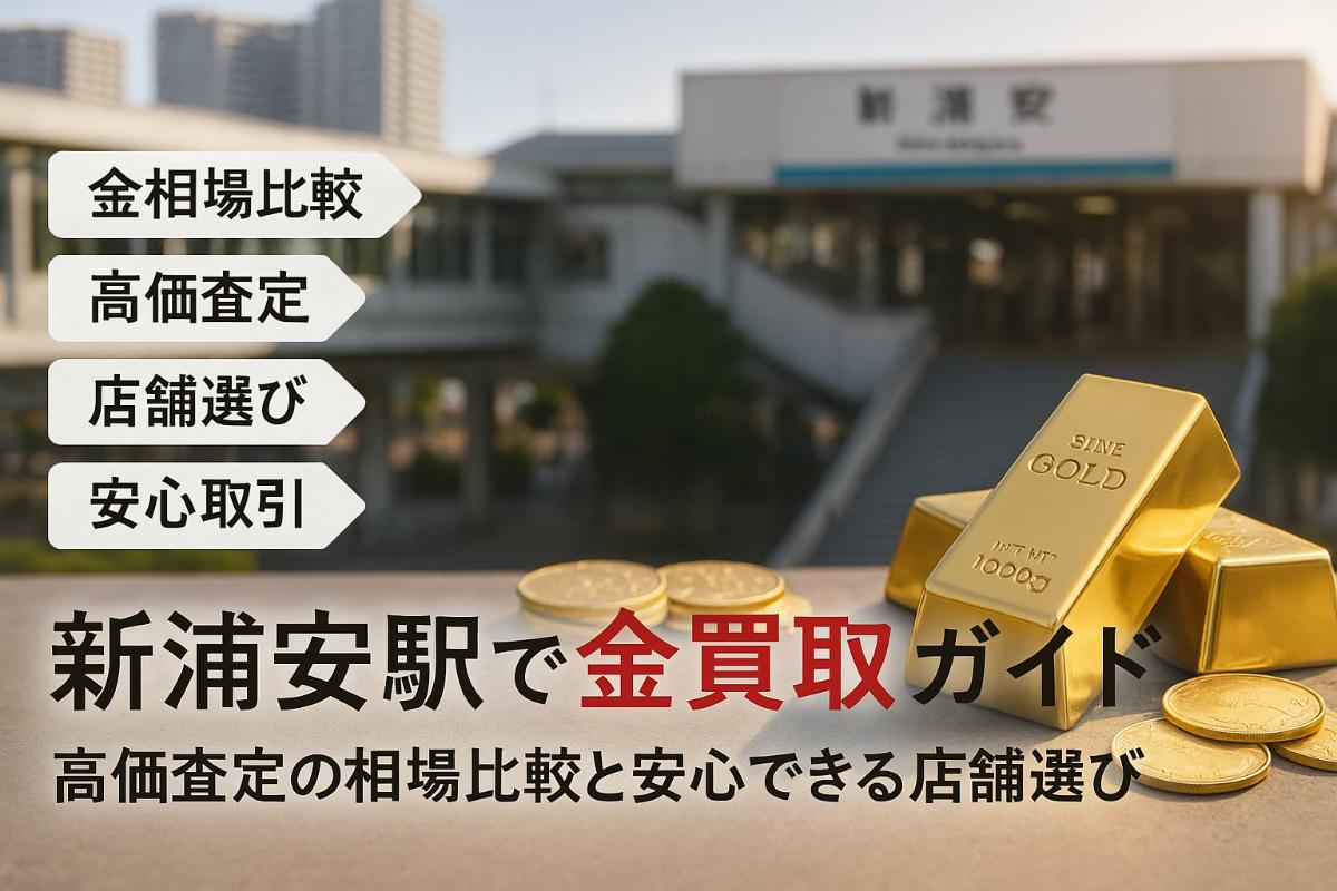 新浦安駅で金買取の高価査定を実現するための相場比較と失敗しない店舗選びガイド