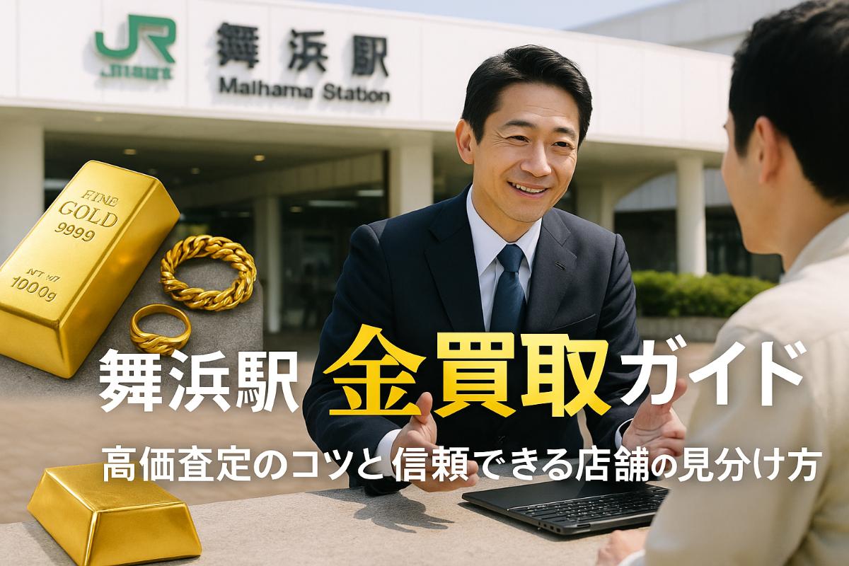 舞浜駅で金買取を高価査定につなげる方法と安心できる店舗選びガイド