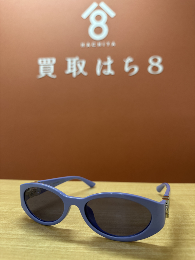 GUCCI (グッチ) サングラス ブルーフレーム S金具