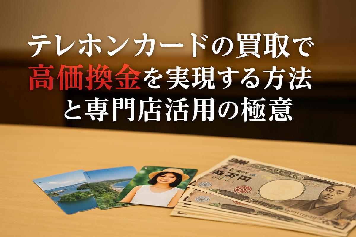 テレホンカード買取の相場と高価査定のコツ！おすすめ業者比較と最新価格一覧