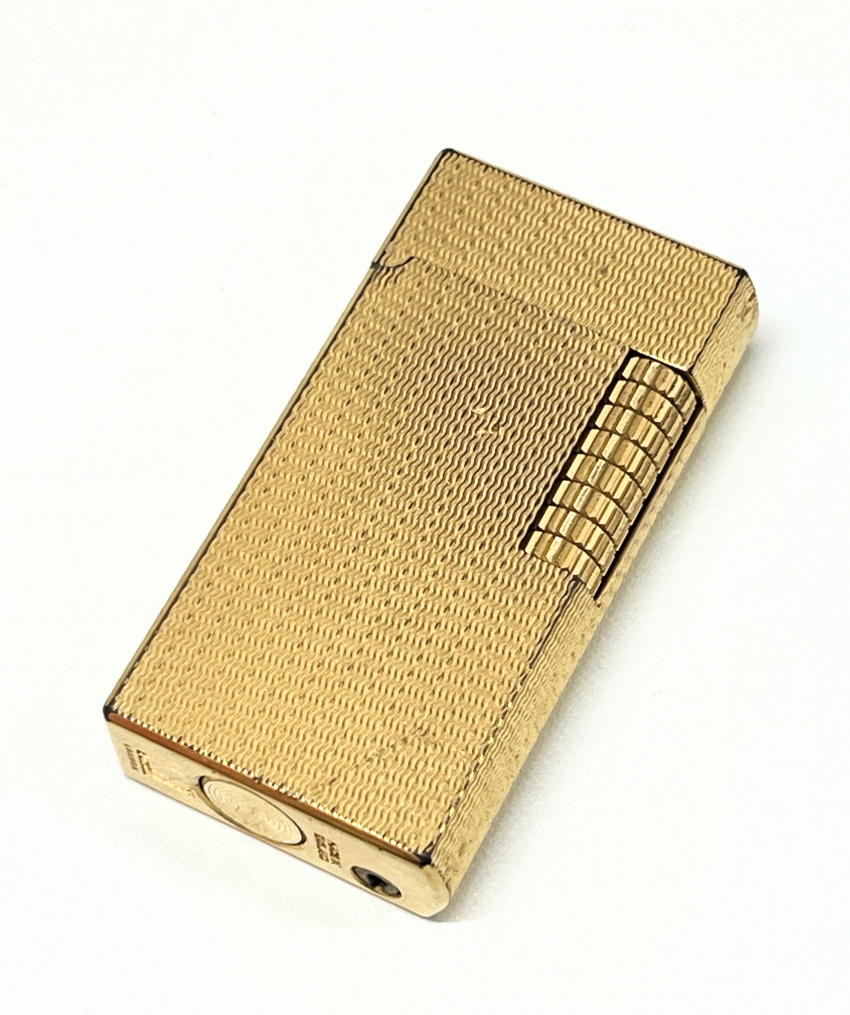 Dunhill ダンヒル ライター ゴールドカラー ローラー式 ガス
