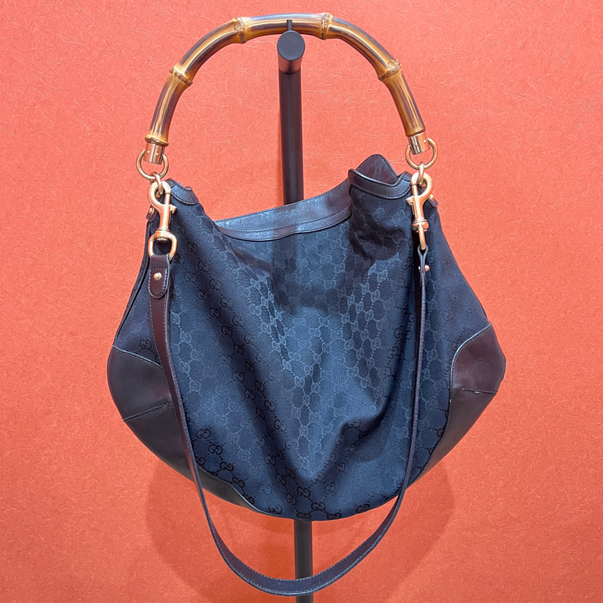GUCCI　ハンドバッグ　グッチ　バンブー