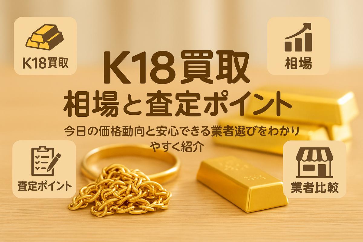 k18買取の相場や高価査定ポイントを徹底解説！今日の価格や安心業者比較まで完全ガイド