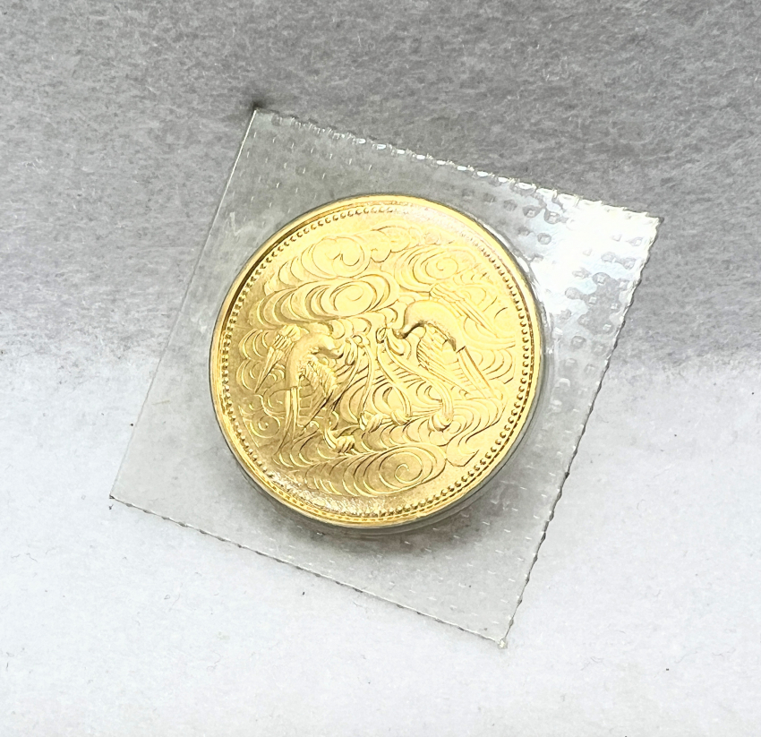 天皇陛下御在位60年記念 10万円金貨