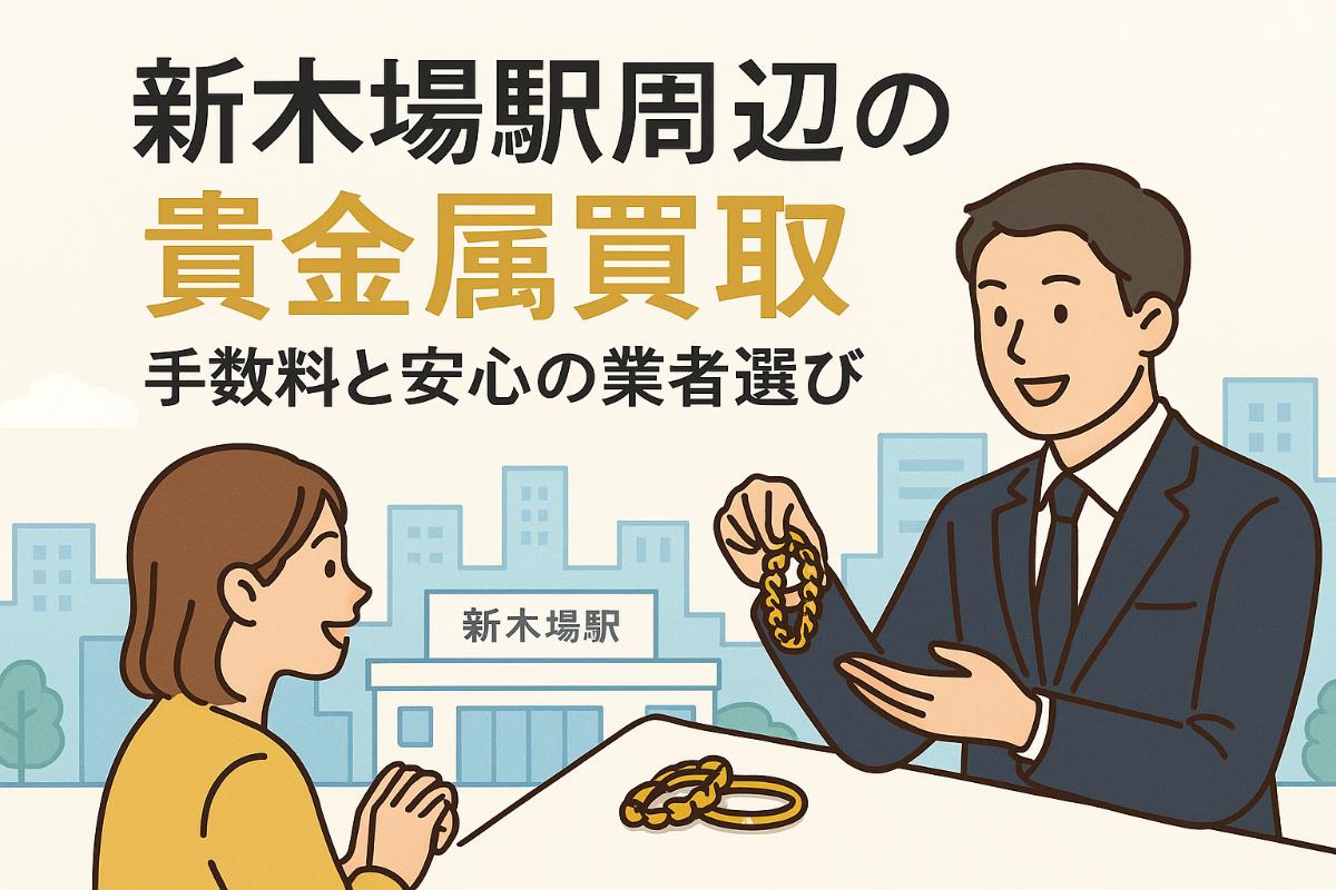 新木場駅周辺の貴金属買取の基礎知識と高価査定ポイント｜手数料や安心の業者選び徹底ガイド