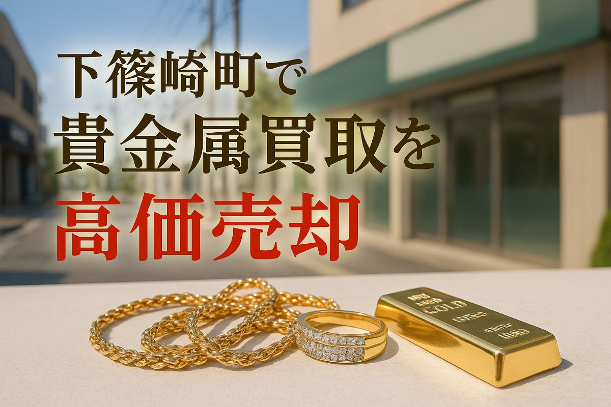 東京都江戸川区下篠崎町で貴金属買取の高価売却を実現する最新相場と安心店舗選びの全知識