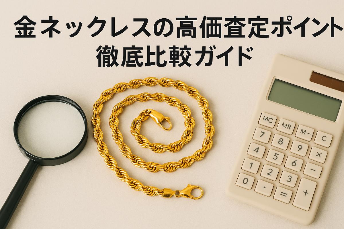 金ネックレスの高価査定ポイント徹底比較ガイド