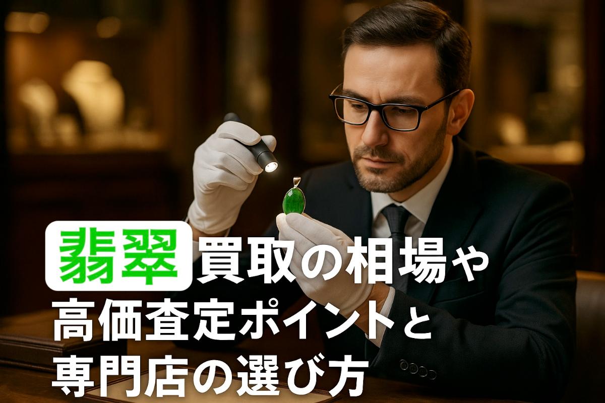 翡翠買取の相場や高価査定ポイントと専門店の選び方