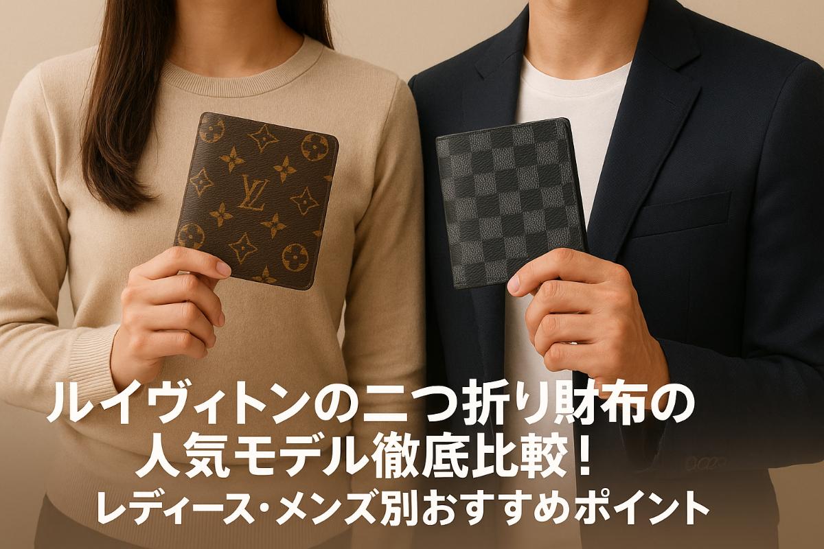 ルイヴィトンの二つ折り財布の人気モデル徹底比較と選び方ガイド！レディース・メンズ別おすすめポイント