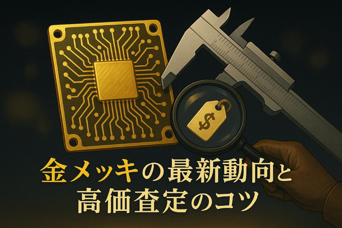 金メッキの最新動向と高価査定のコツを徹底解説