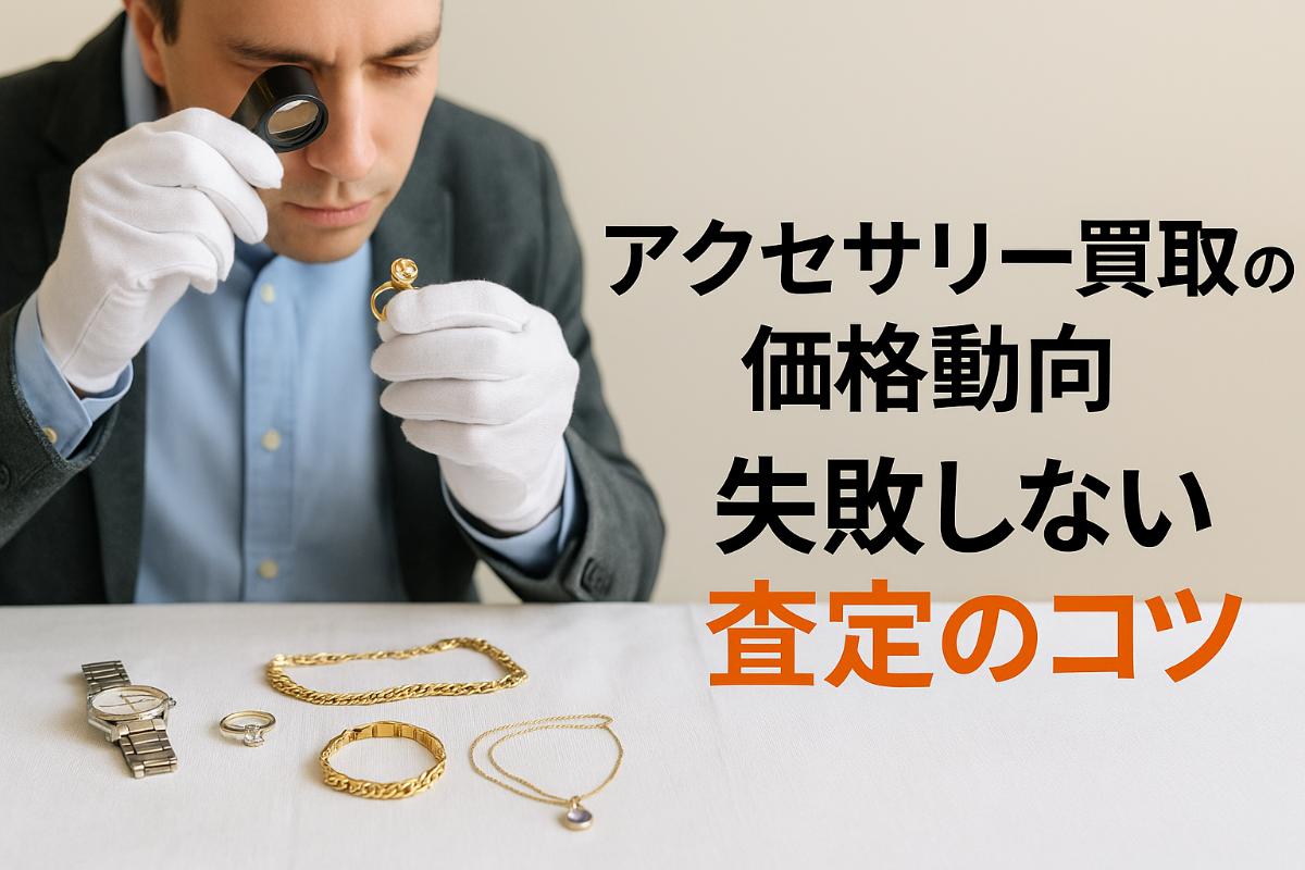 アクセサリー買取の価格動向と失敗しない査定のコツ
