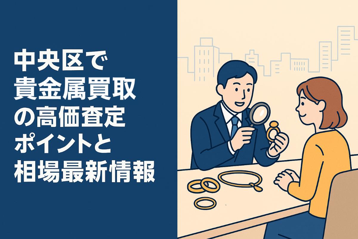 中央区で貴金属買取の高価査定ポイントと相場最新情報｜信頼できる店舗選びと安心の流れガイド