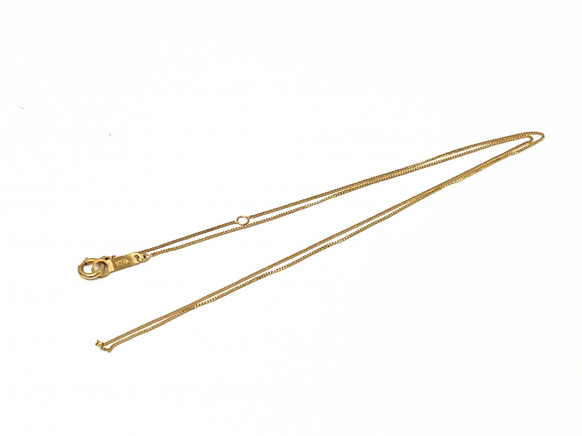 貴金属 K18 18金 チェーン ネックレス シンプルデザイン