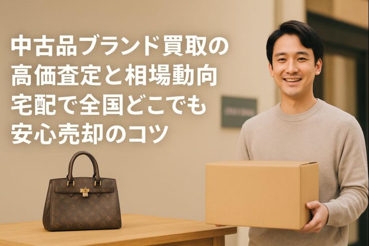 中古品ブランド買取の高価査定と相場動向｜宅配で全国どこでも安心売却のコツ