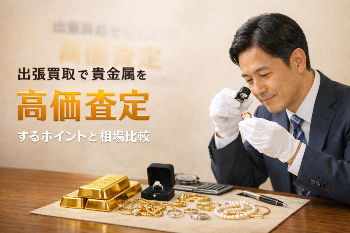 出張買取で貴金属を高価査定するポイントと相場比較｜安心の無料申し込み完全ガイド