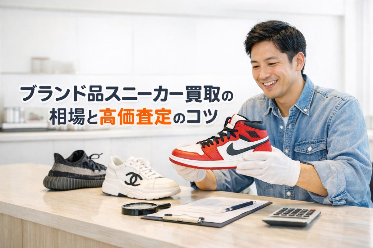 ブランド品スニーカー買取の相場と高価査定のコツ最新おすすめ業者比較
