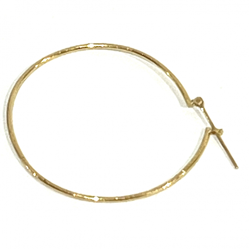 K18 フープピアス