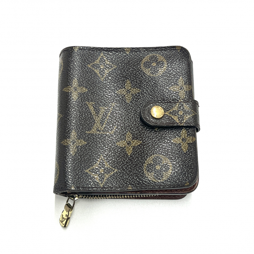 ルイヴィトン　モノグラム　二つ折り財布　M61667