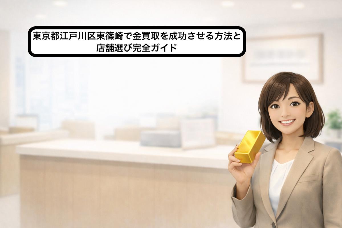 東京都江戸川区東篠崎で金買取を成功させる方法と店舗選び完全ガイド