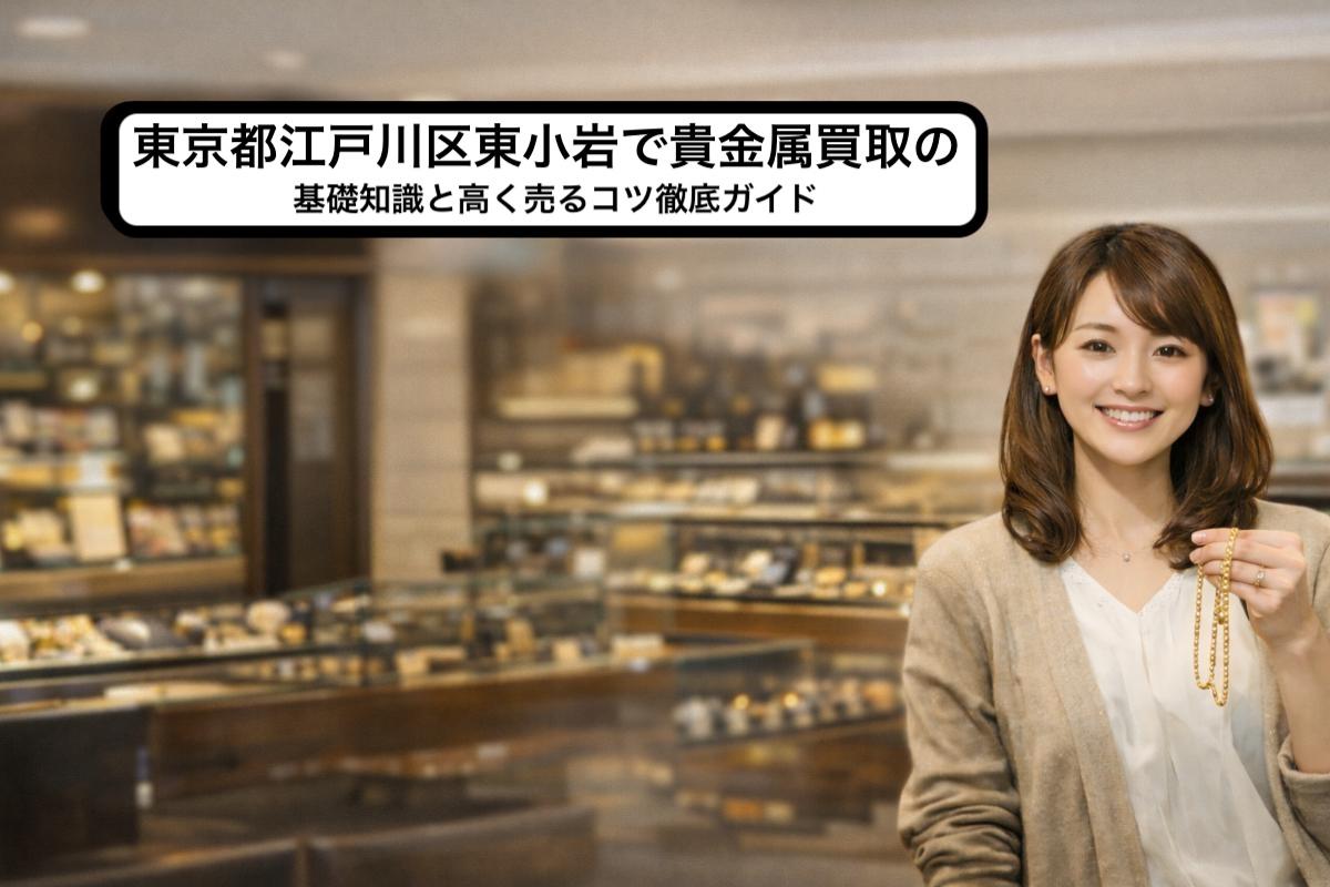 東京都江戸川区東小岩で貴金属買取の基礎知識と高く売るコツ徹底ガイド
