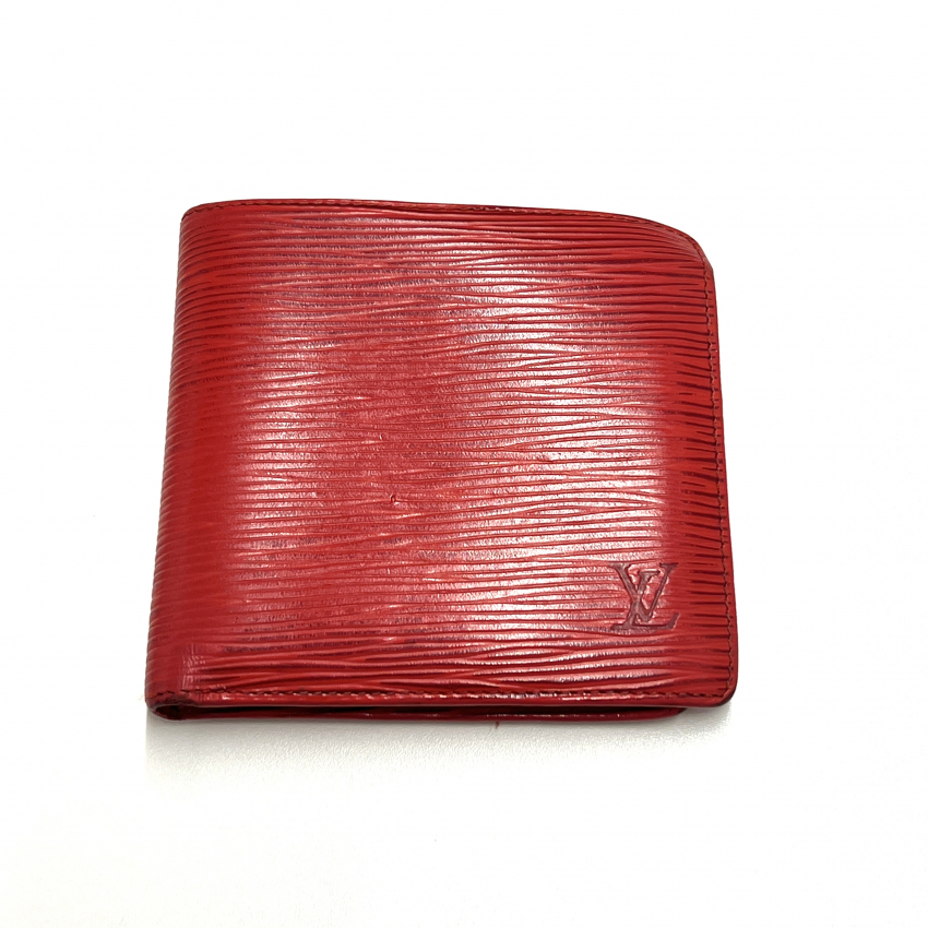 LOUIS VUITTON　ルイヴィトン　エピ　折り財布