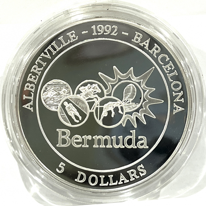 SV1000　アルベールビル・バルセロナオリンピック　記念コイン　155.6g