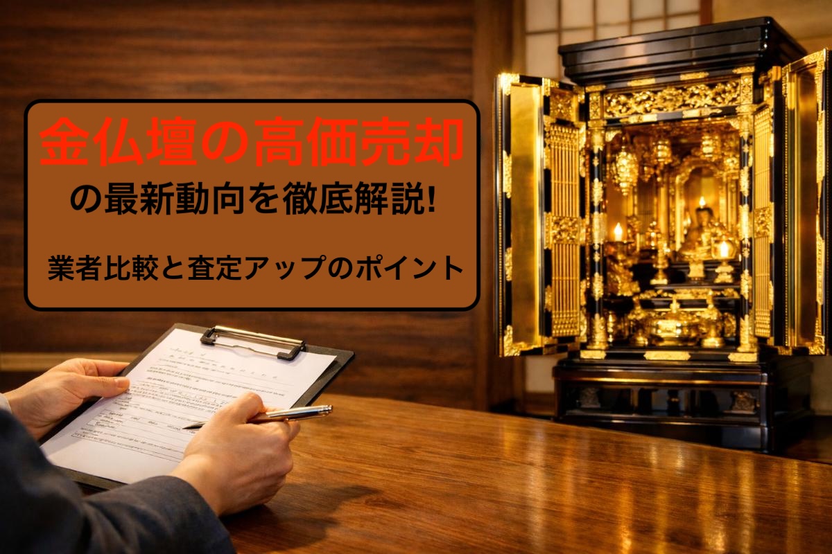 金仏壇の高価売却の最新動向を徹底解説｜業者比較と査定アップのポイント