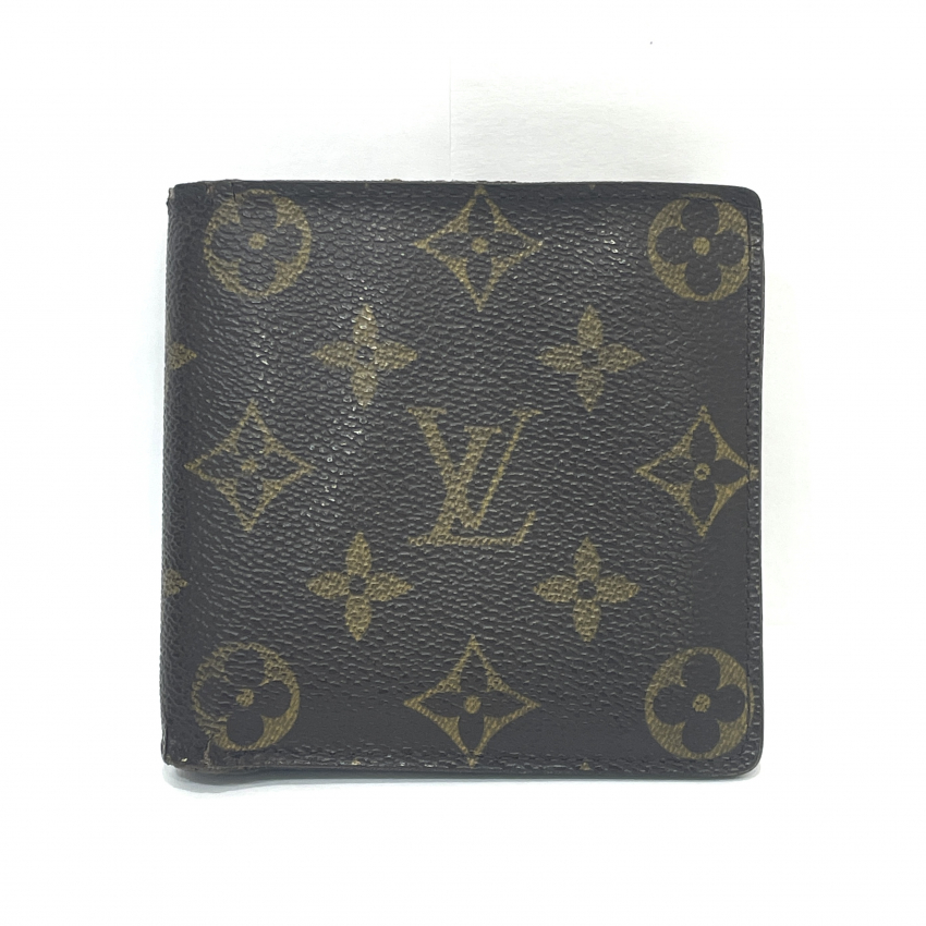 ルイヴィトン モノグラム ポルトビエ カルトクレディ モネ M61665 二つ折り財布