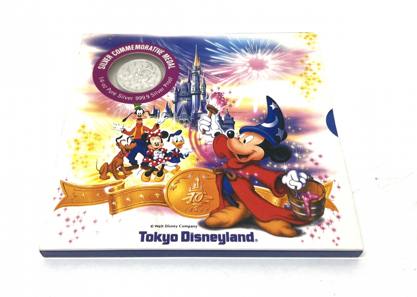 ディズニー記念コイン　SV1000　1/4oz
