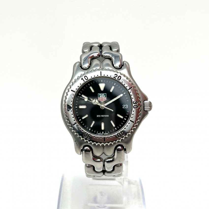 タグホイヤー TAGHEUER 200M S/el セルシリーズ S99.306M 黒文字盤 クォーツ 腕時計