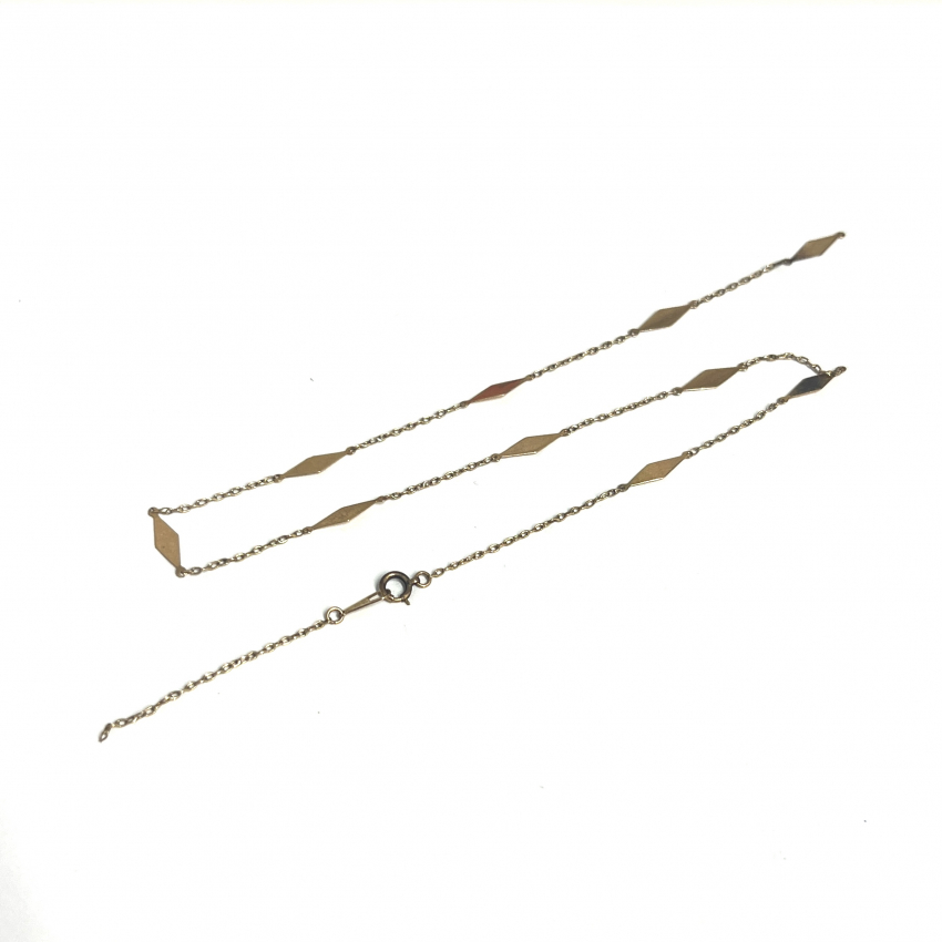 K18　ネックレス　ちぎれ　スクラップ　アクセサリー