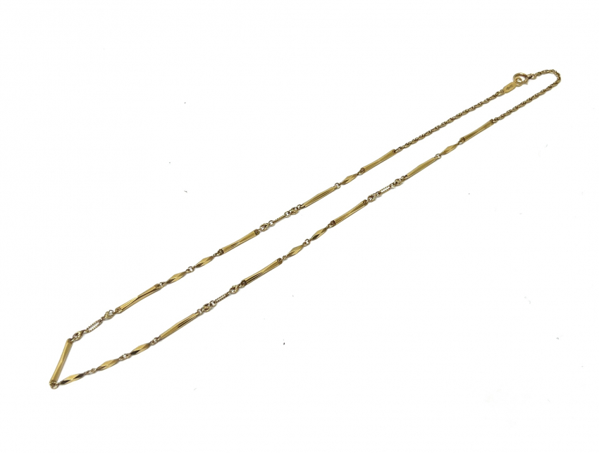 K18  刻印　ネックレス