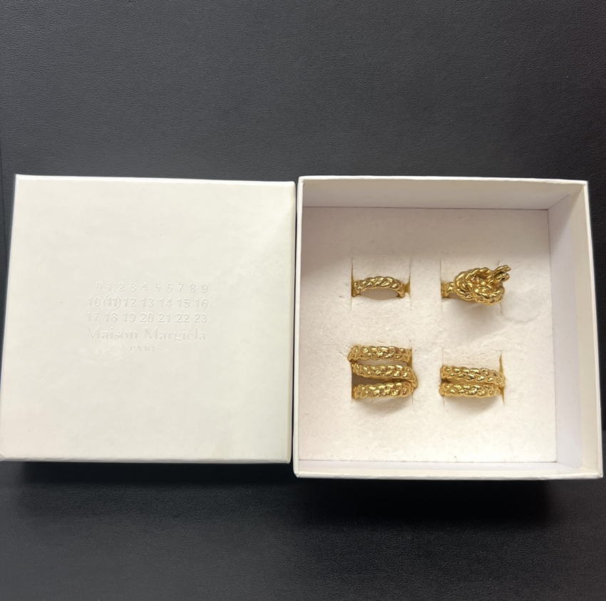 Madison Margiela リング 指輪 ゴールド 4点セット
