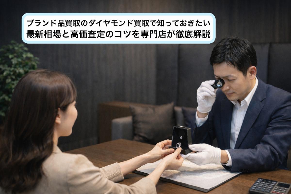 ブランド品買取のダイヤモンド買取で知っておきたい最新相場と高価査定のコツを専門店が徹底解説
