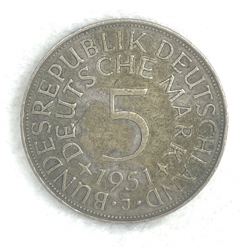 ドイツ 5マルク銀貨