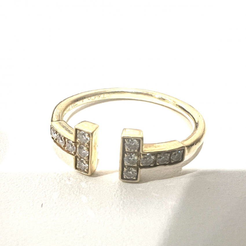 TIFFANY　ワイヤーTリング