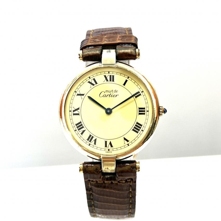 Cartier　カルティエ　マストドゥヴァンドーム　LM　シルバー925刻印　腕時計