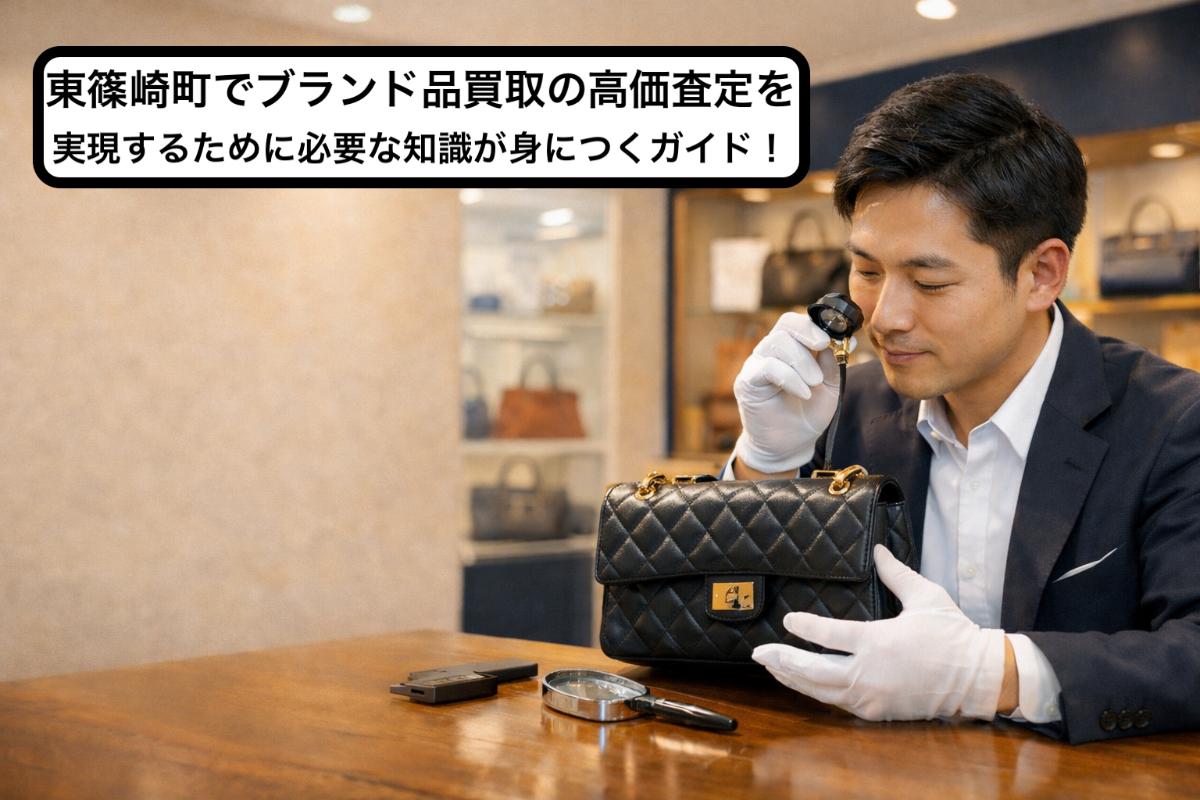 東篠崎町でブランド品買取の高価査定を実現するために必要な知識が身につくガイド!