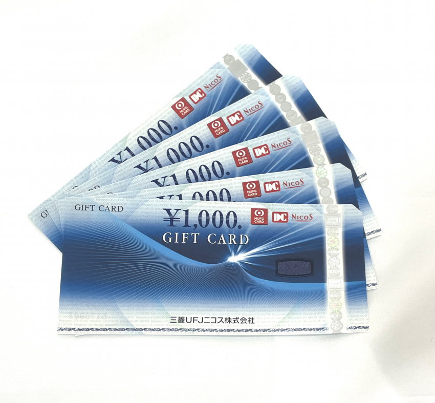 三菱UFJニコスギフトカード　1000円