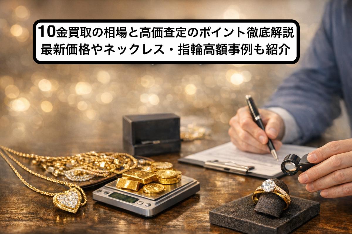 10金買取の相場と高価査定のポイント徹底解説｜最新価格やネックレス・指輪高額事例も紹介
