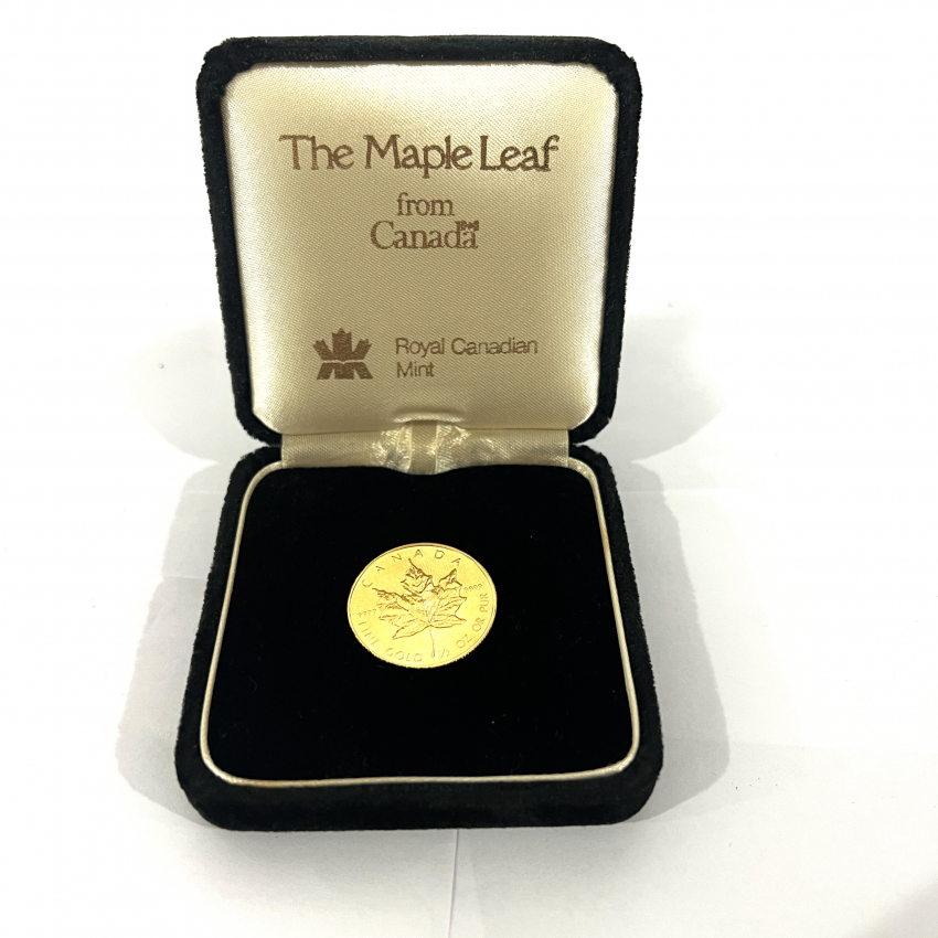 K24 メープルリーフ金貨 