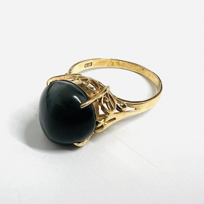 K18　石付きリング